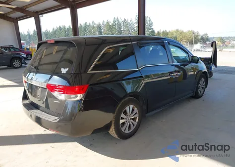 2014 Honda Odyssey Ex from USA, damaged, VIN 5FNRL5H49EB510116